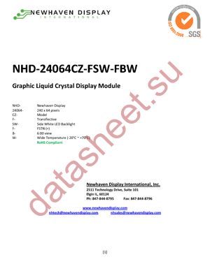 NHD-24064CZ-FSW-FBW datasheet  